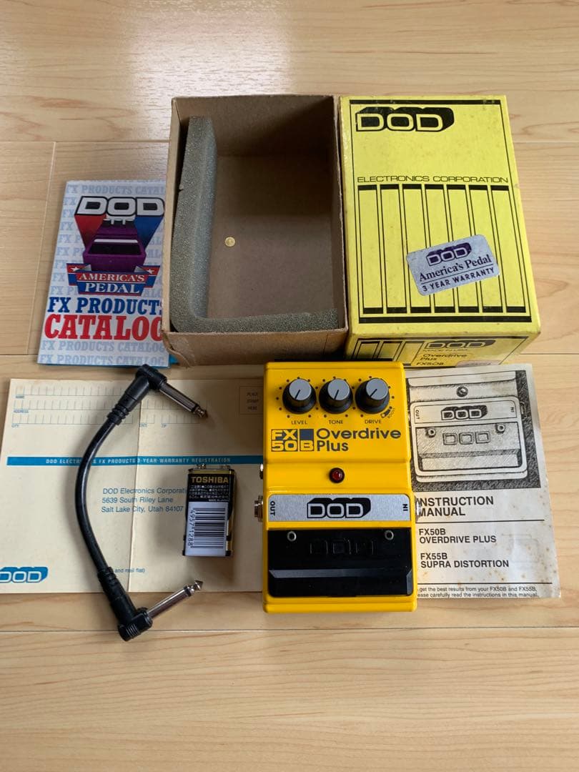 DOD FX50B Overdrive Plus ギターエフェクター