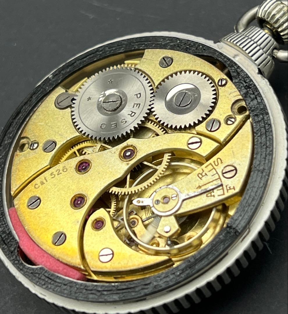 世界初\"機械式\"国家錬金術師 鋼の懐中時計 軍用Cal526搭載 英軍正式採用品