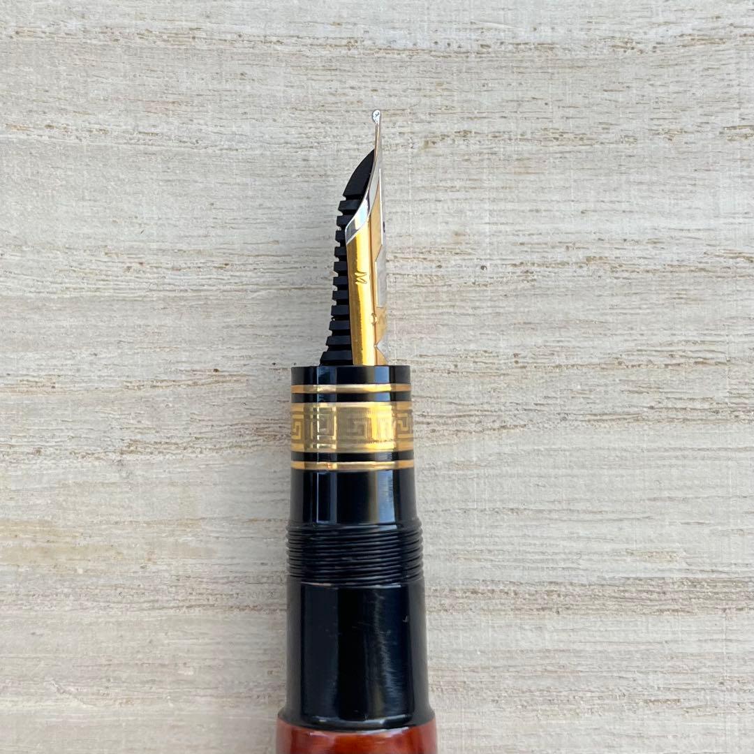 オマス A.M.87 ブライヤーウッド 万年筆 字幅 M