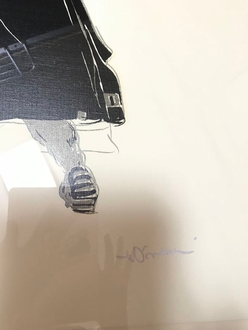 天野喜孝 FF7 セフィロス 研 プライベートエディション シルクスクリーン版画