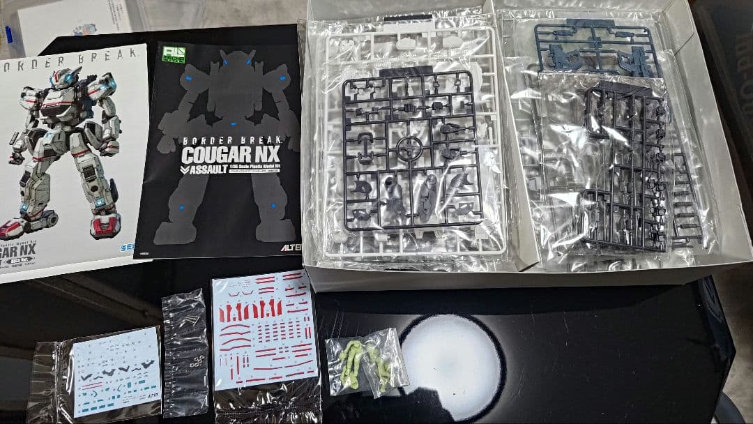 ボーダーブレイク クーガーNXセガVer アルター製プラモデル
