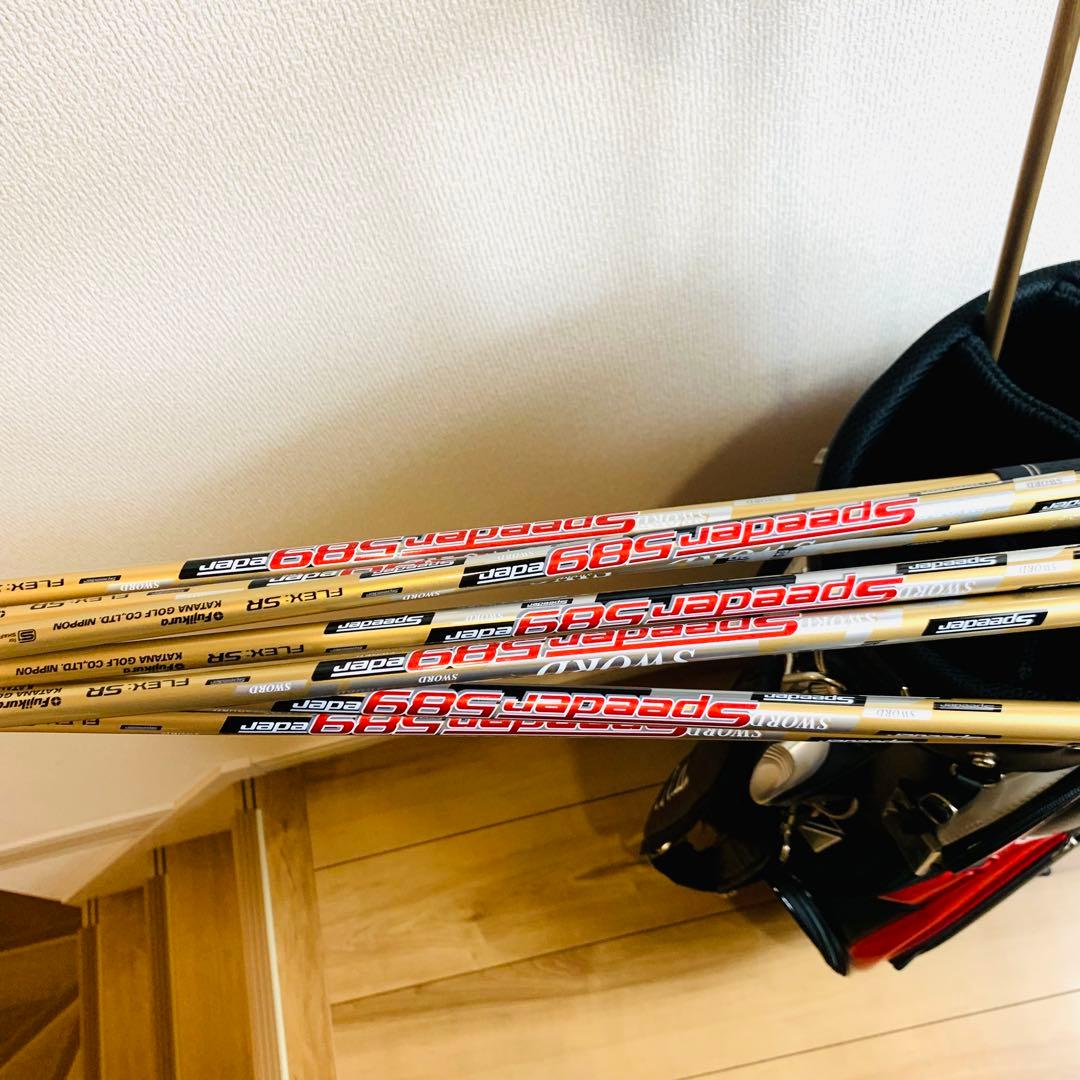 未使用級 KATANA SWORD SNIPER 589 ゴルフクラブフルセット