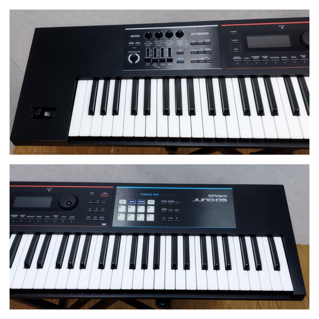 たむらけ様直接引き取りS♢858 ROLAND シンセサイザー＆モニターアンプ