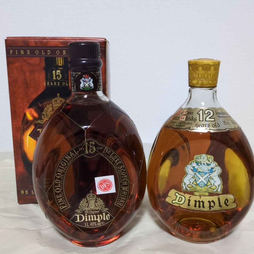 国内産ブランデー　サントリー＆ニッカ4本セット、ディンプル2本セット