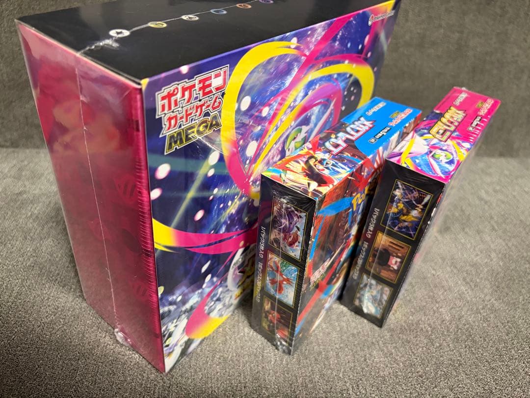 新品シュリンク付きポケモンカードBOXセット