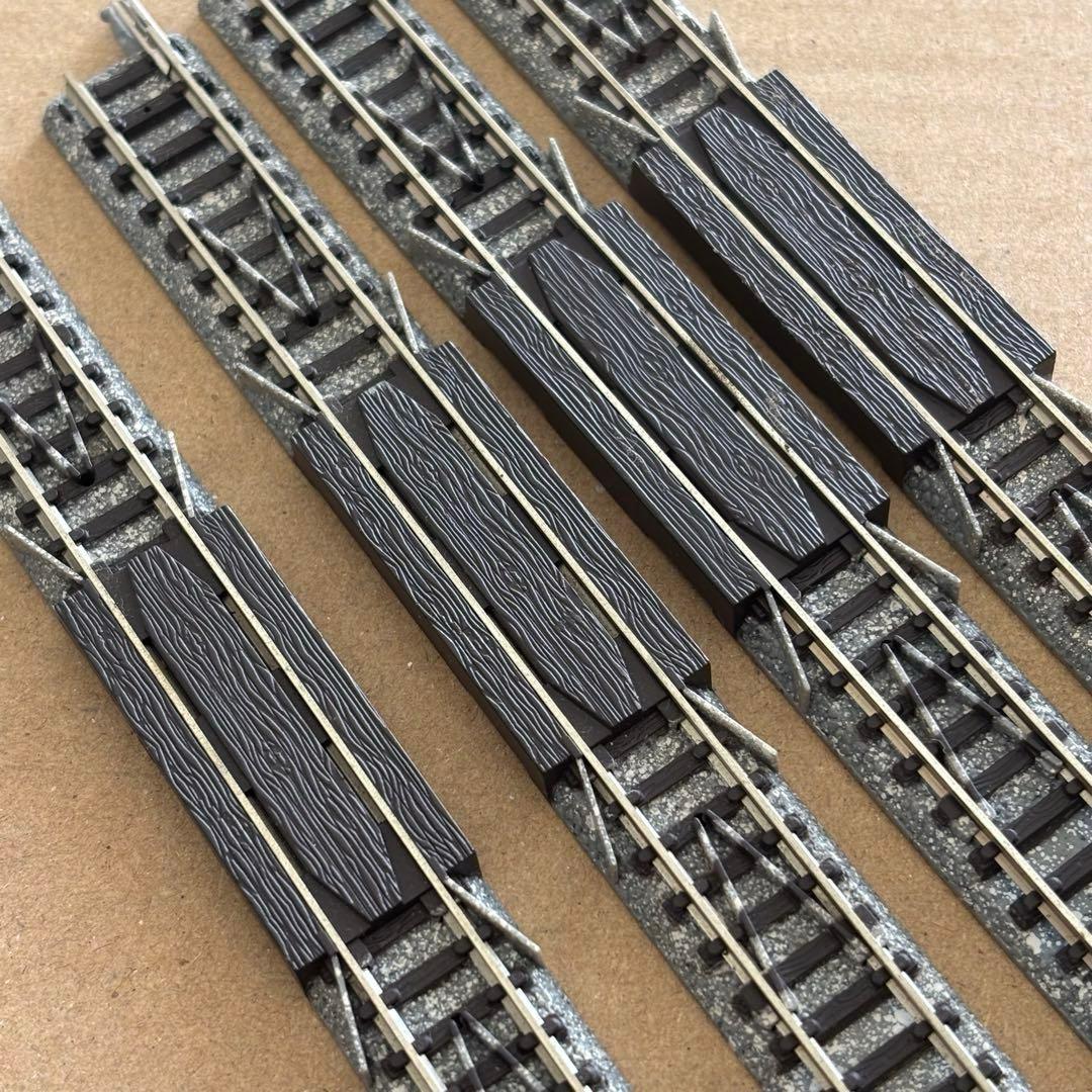 Nゲージレール　106本他パーツ詰合せ　トミックス　ファイントラック