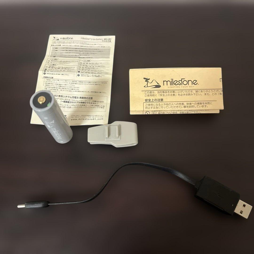 milestone MS-i1 ヘッドライト・ヘッドランプ