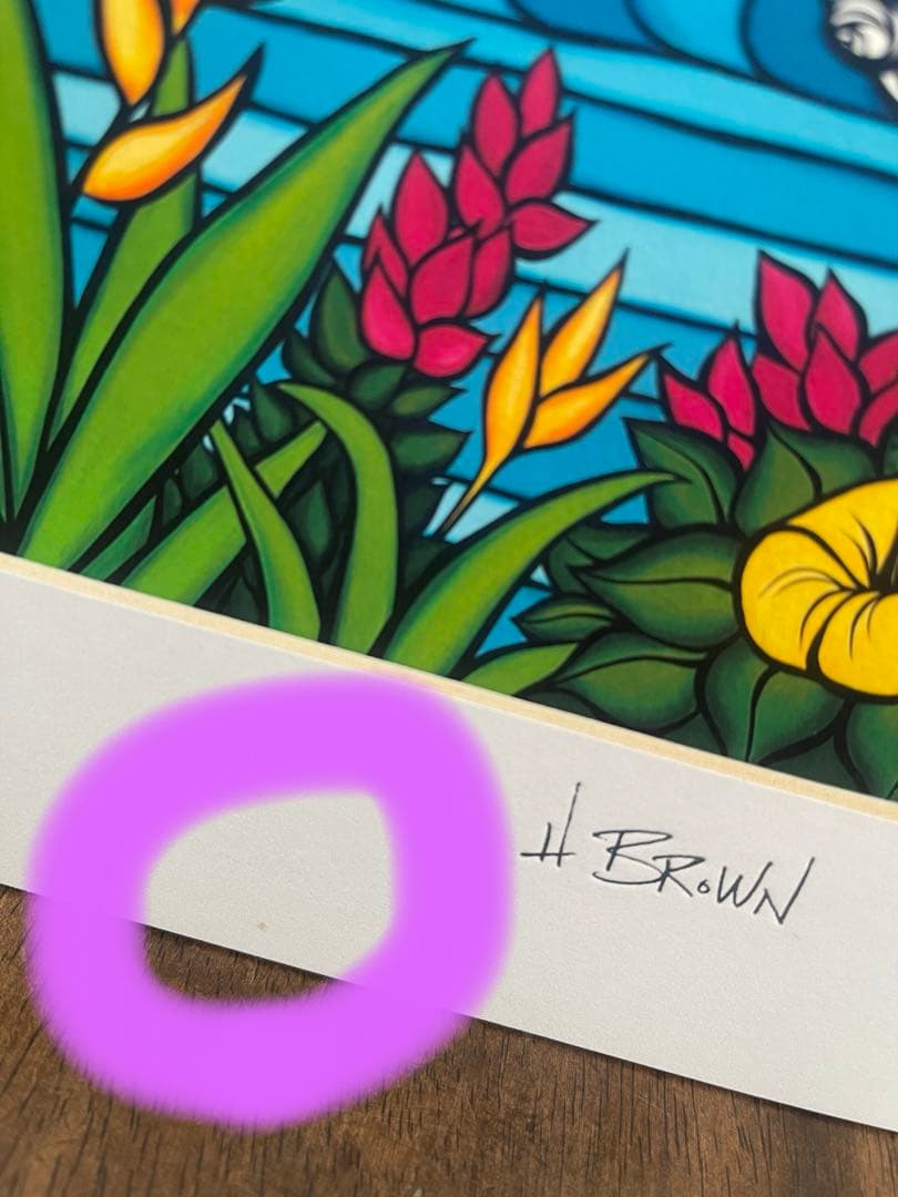 ヘザーブラウン　アートプリント