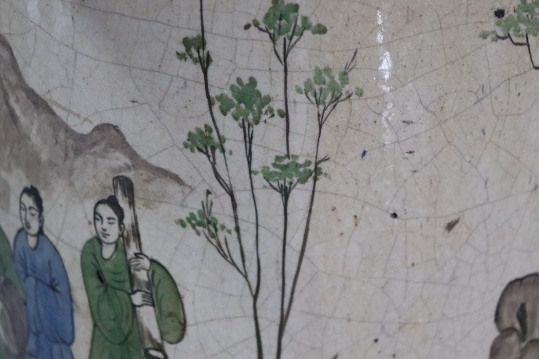 京焼の名工　仁清　大瓶　木箱付　送料込み250526