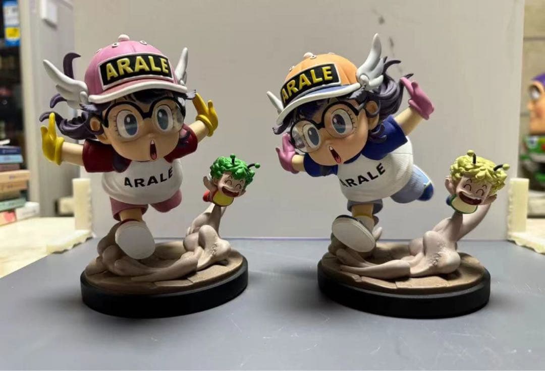 Dr.スランプ DIMENSION POWER-STUDIOアラレ2点フィギュア