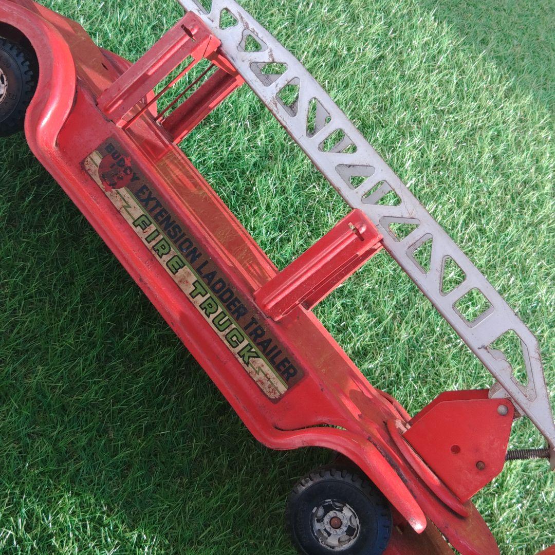 ⭕2日間限定セール‼️ブリキおもちゃ❇️ブリキ 消防車 ⭐ヴィンテージ⭐USA