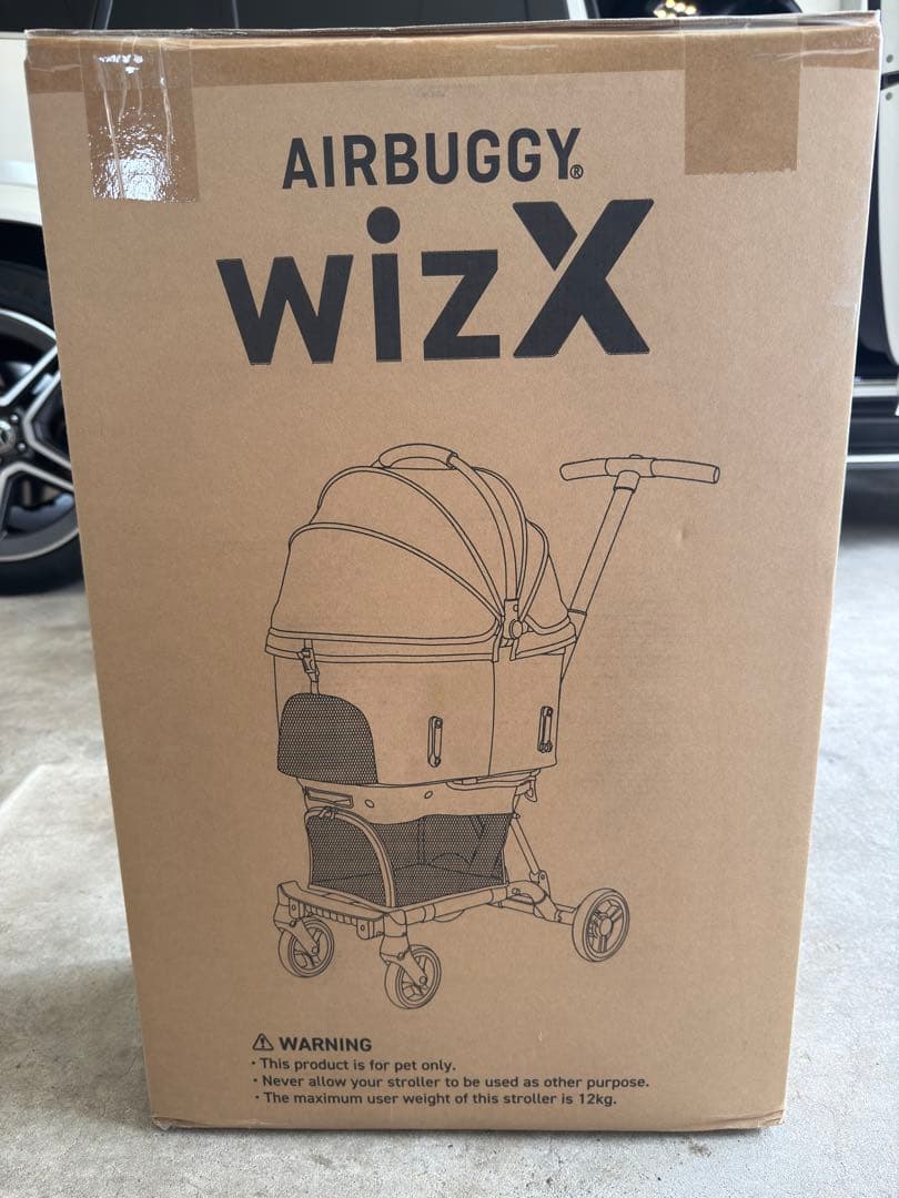 AIRBUGGY wizX ペットカート ヴィンテージカーキ