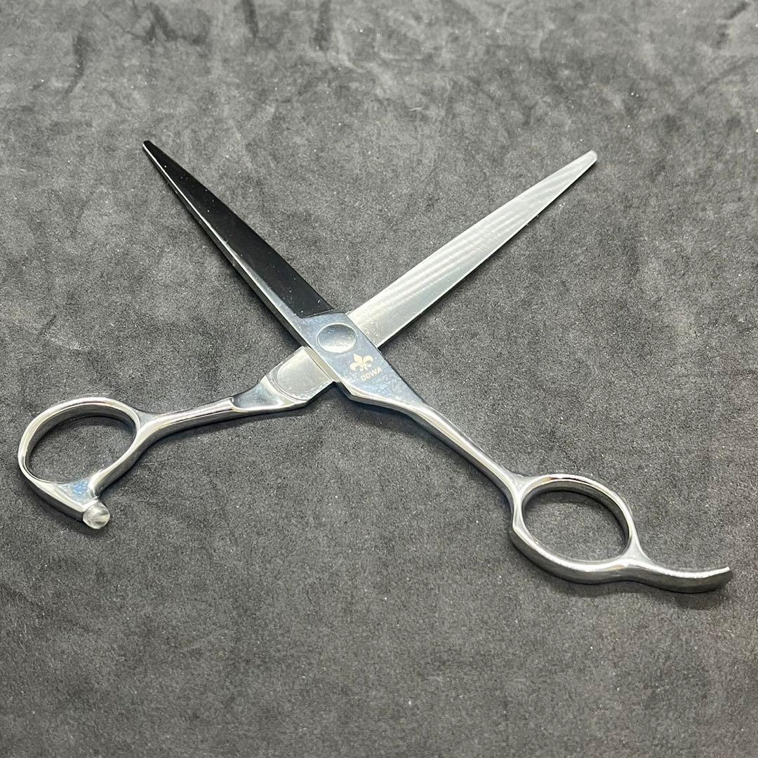 【美品】DOWA B2 Cobalt Flat 理容ハサミ　ハサミ