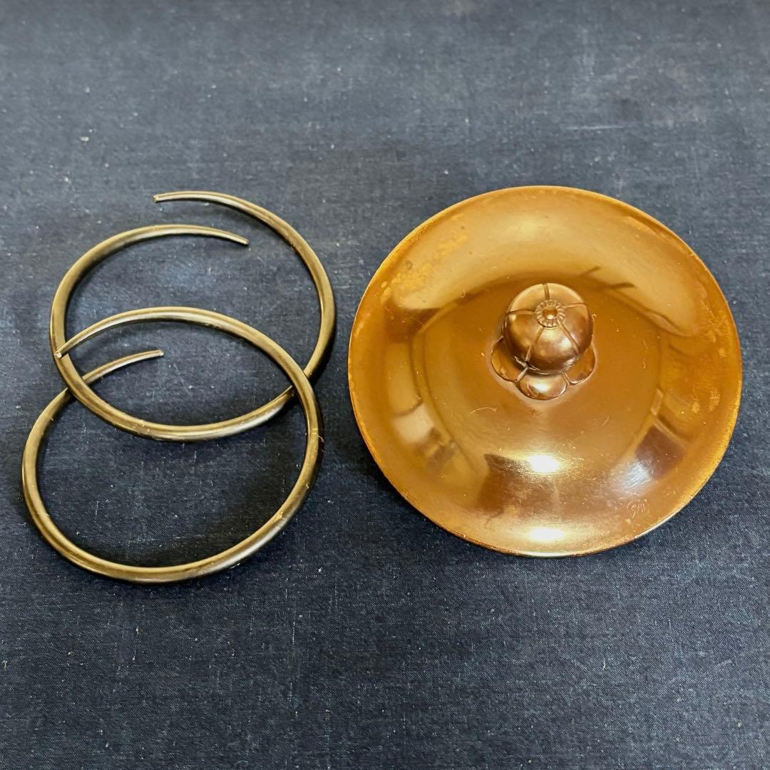 人間国宝敬典造 風炉 茶釜 唐銅鬼面風炉釜 野々田電熱器 敷板 茶道具お点前道具