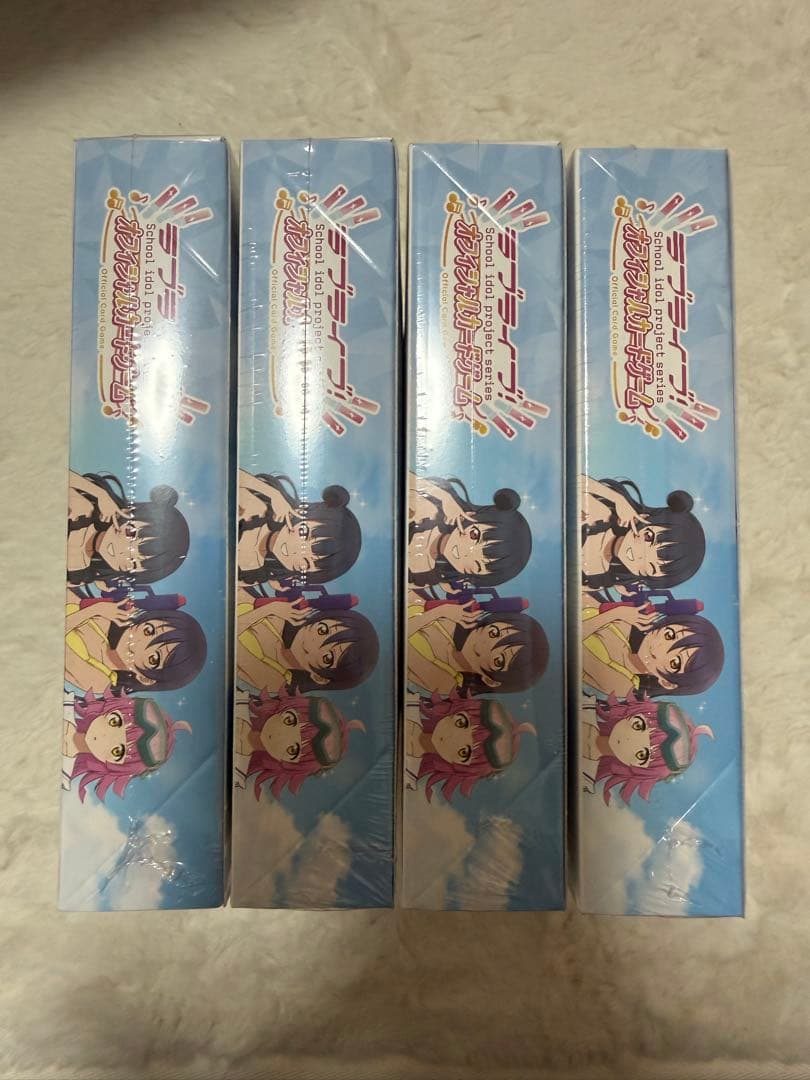 ラブライブ！オフィシャルカードゲーム ラブカ 未開封シュリンク付き 4box
