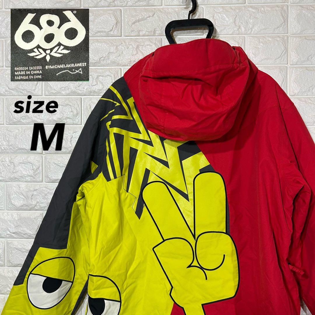 686 シックスエイトシックス モンスターグラフィック ジャケット スノボウェア