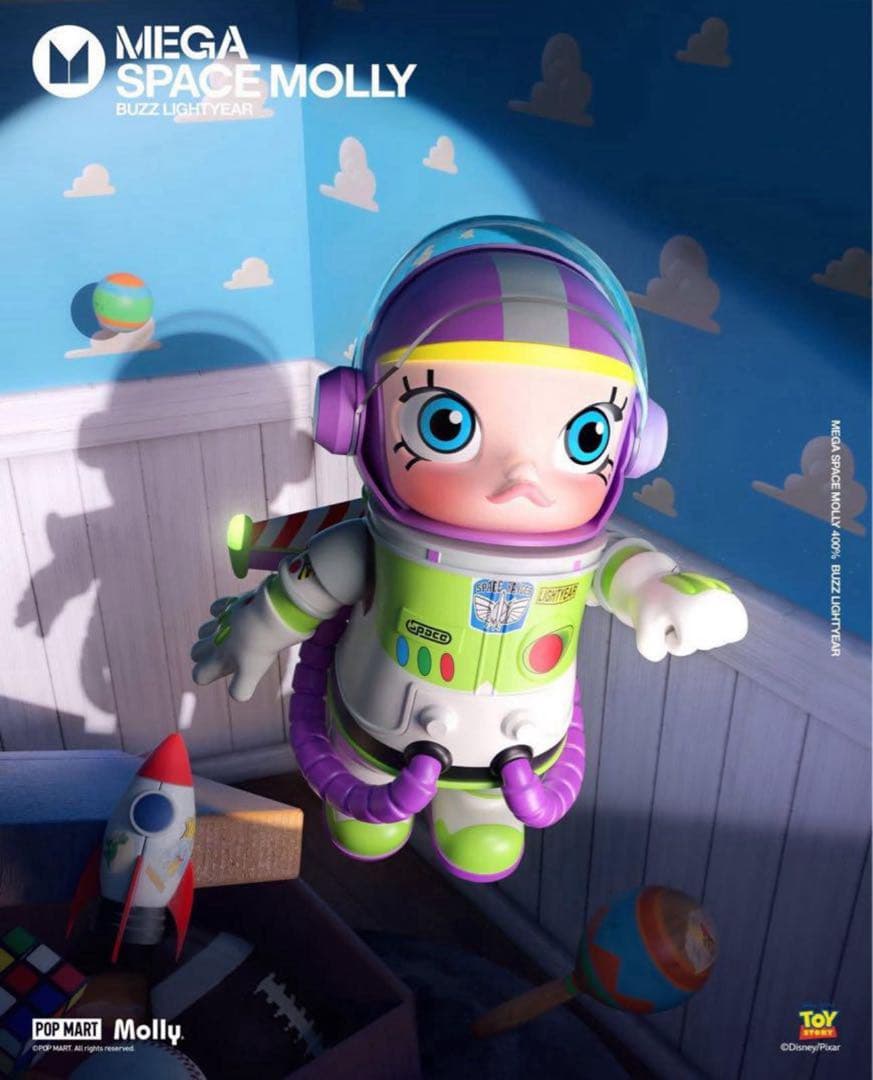 【大幅値下げ】ポップマート SpaceMolly Buzz Lightyear