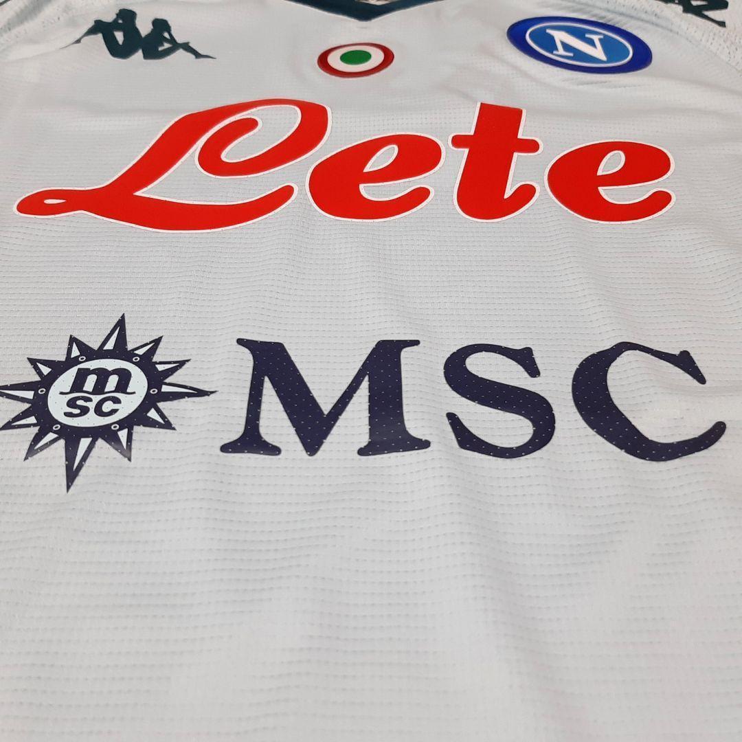 新品 選手着用モデル KAPPA ナポリ 20/21 ユニフォーム アウェイ S