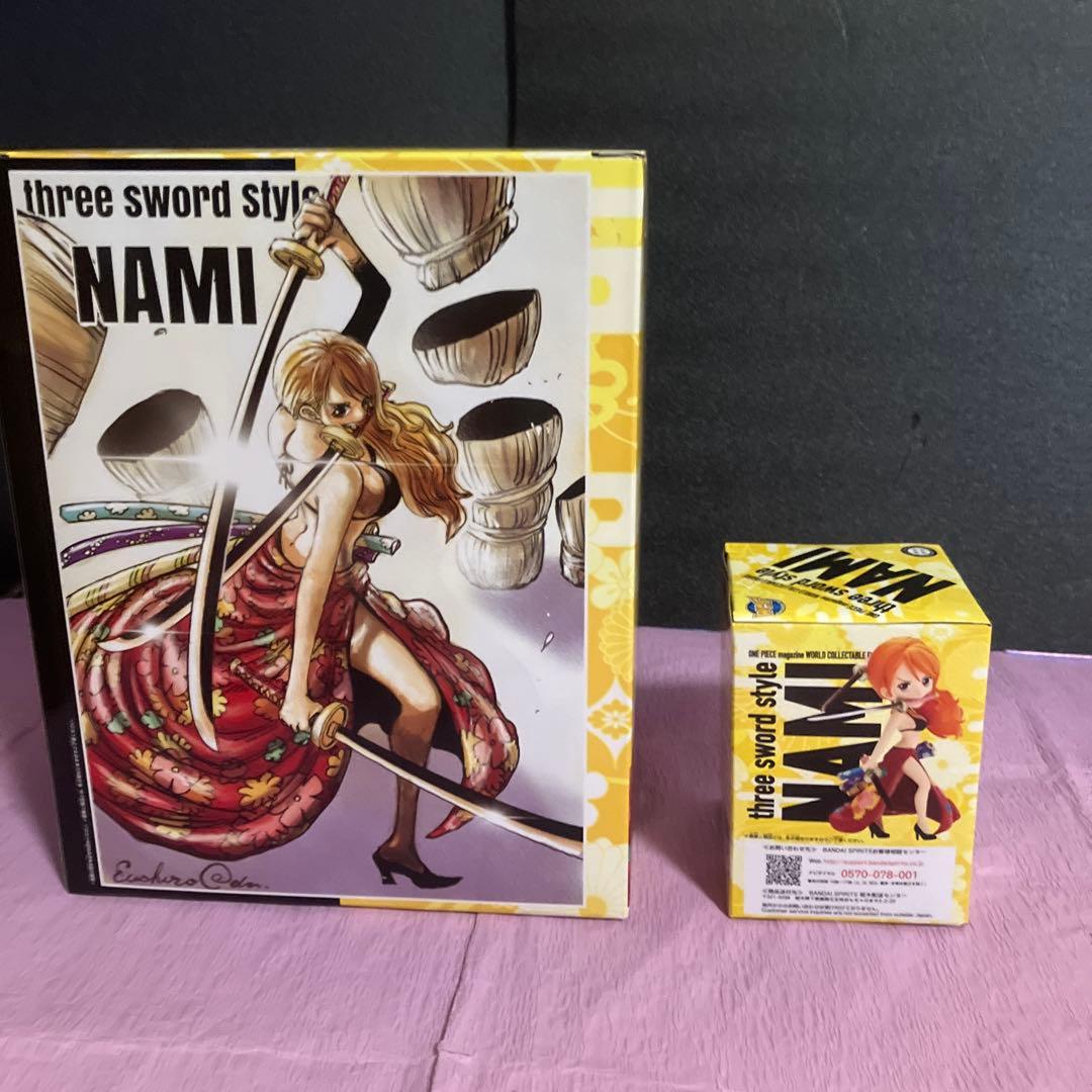 ONE PIECE ワンピース マガジン フィギュア 三刀流　ナミ 夢の一枚