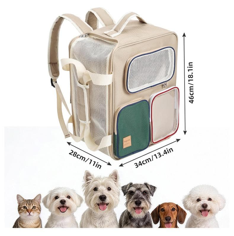 安心設計 3WAY ペットキャリーリュック