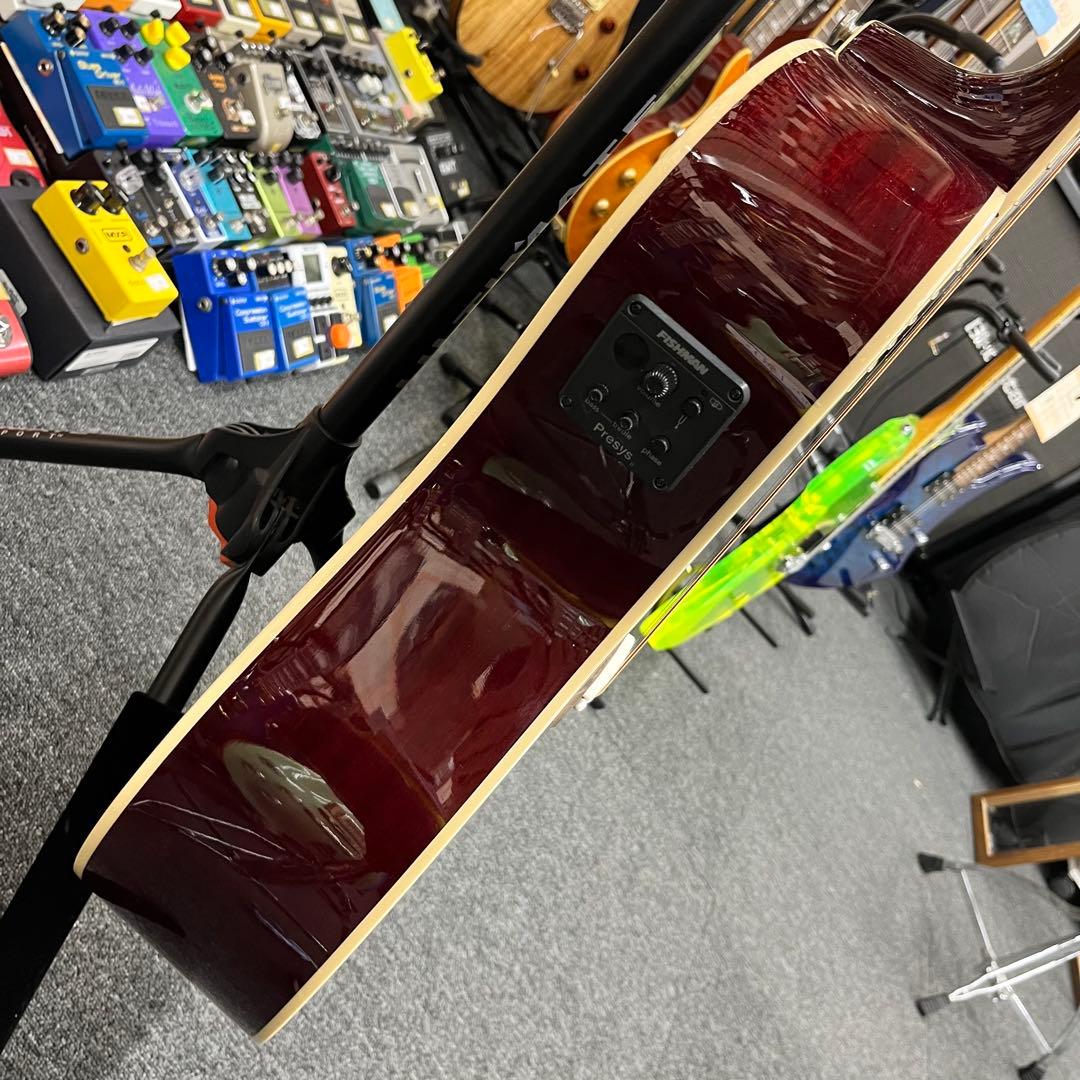 【11528】Epiphone Hummingbird EC STUDIO 赤