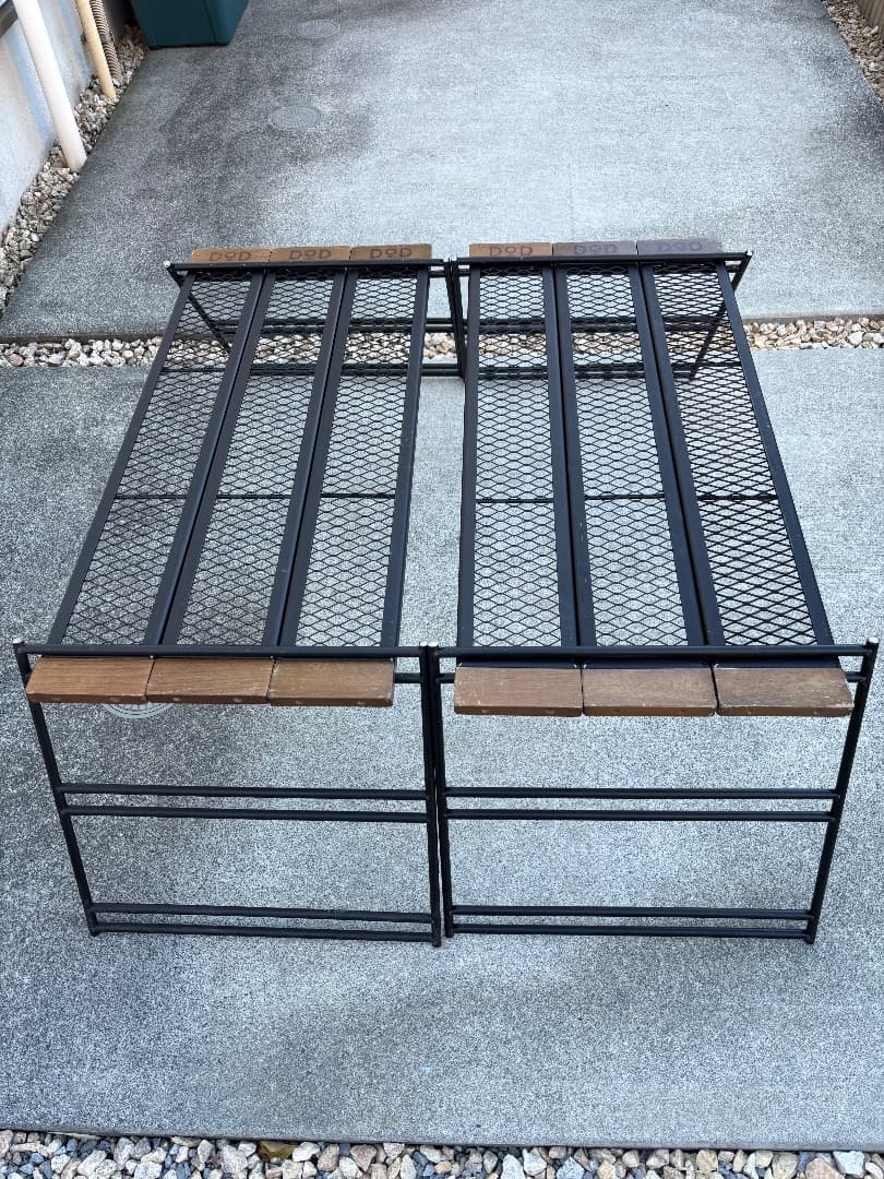 送料無料!! 【DOD　テキーラテーブル　2セット　専用バック付】