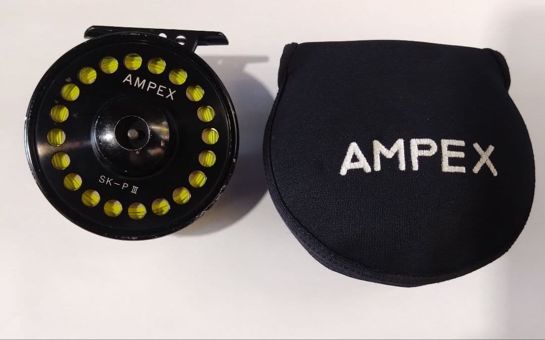 AMPEX SK-P II フライリール ケース付き