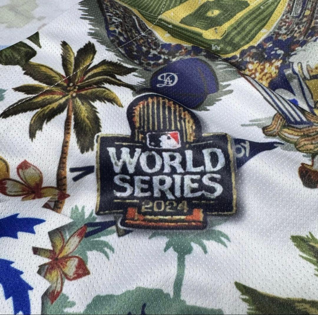 ラスト一点！⭐️期間限定価格⭐️大谷翔平 サインアロハユニフォーム50/50CLUB