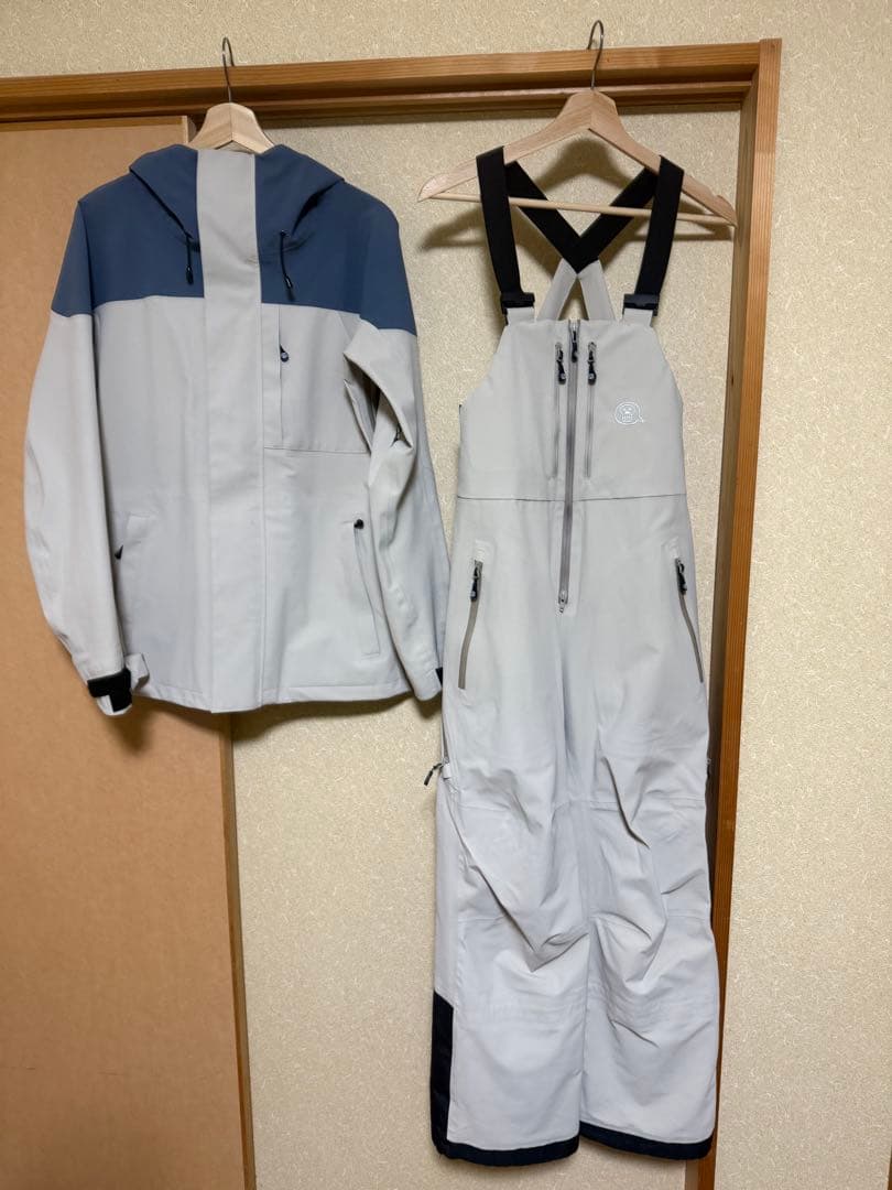 UNFUDGE アンファッジ 23-24 PEEP ジャケット　ビブパンツ