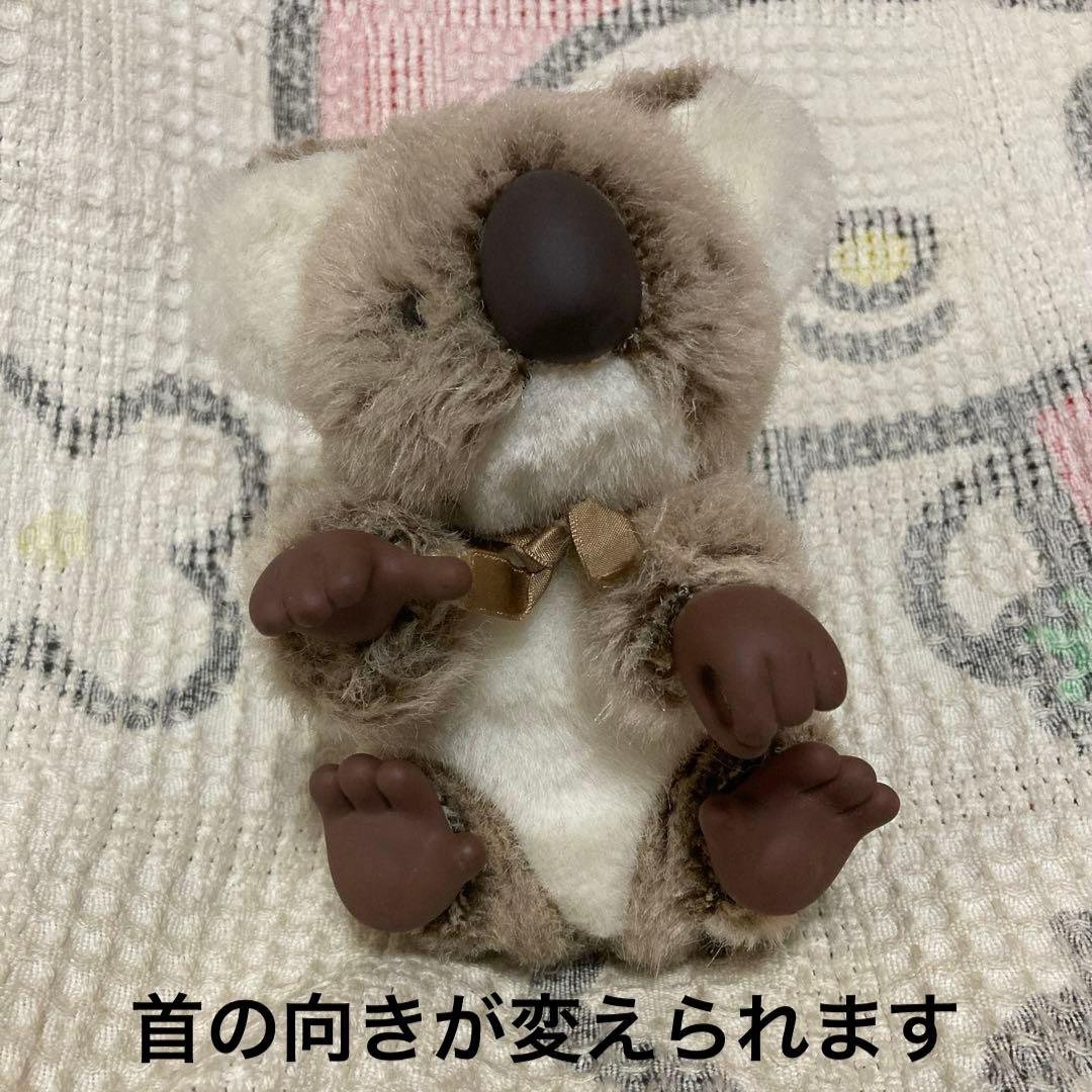 昭和レトロ　ヴィンテージ IKB コアラ　ぬいぐるみ　鼻＆手足ソフビ素材　中古