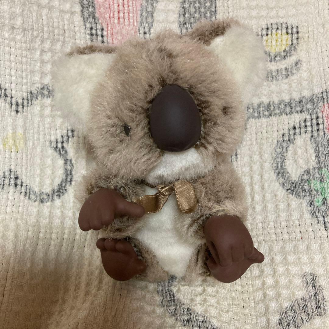 昭和レトロ　ヴィンテージ IKB コアラ　ぬいぐるみ　鼻＆手足ソフビ素材　中古