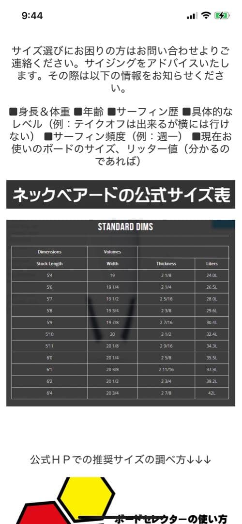 アルメリック サーフボード