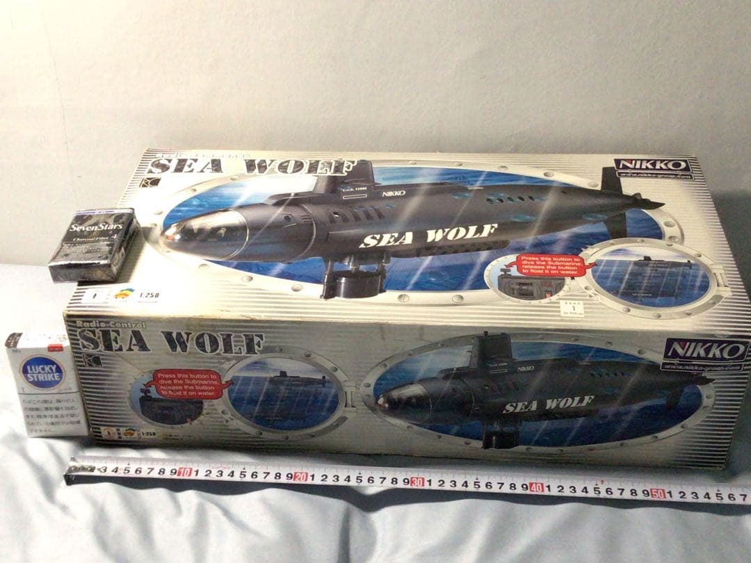 ◉レトロ玩具◉デッドストック◉ニッコー◉シーウルフ級原子力潜水艦◉本格的ラジコン