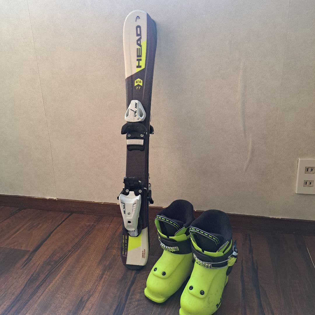 ヘッドスキーブーツ　子供用　セット