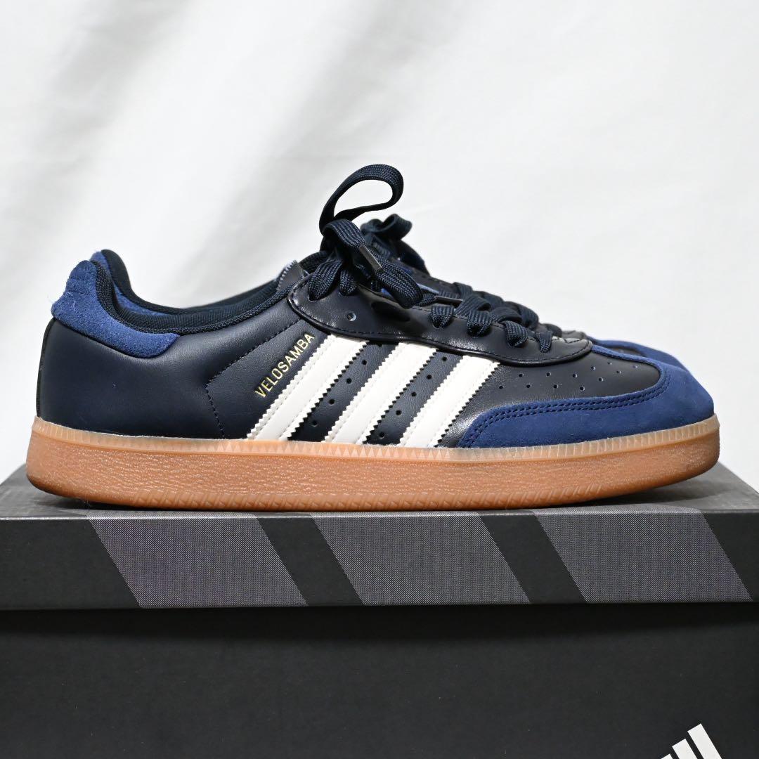 adidas VELOSAMBA レザー SPDシューズ 27cm