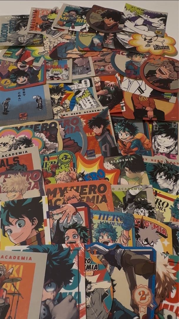 【特典付き】JCS限定『僕のヒーローアカデミア』アートステッカーRIVALS全種