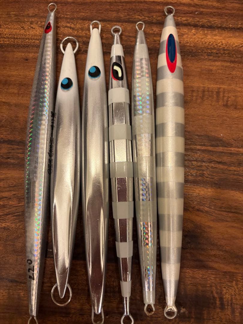 トンジギジグセット6本　ウロコジグ　あいやージグ