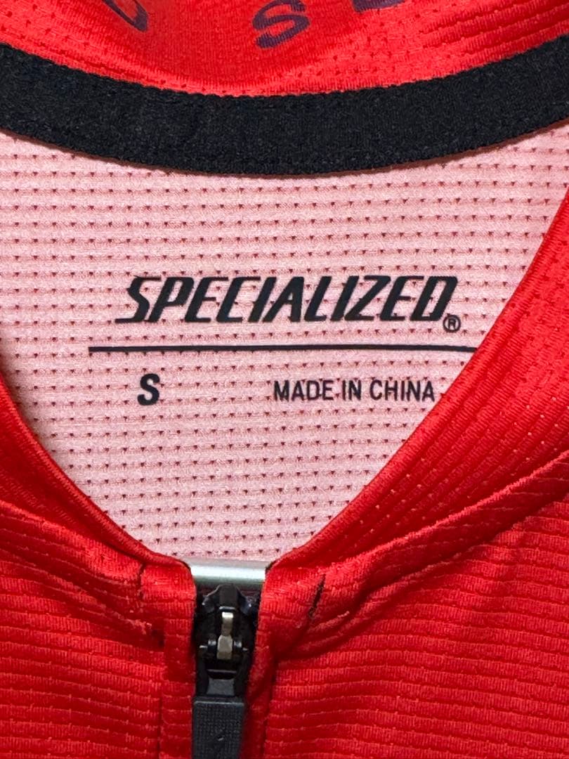 SPECIALIZED スペシャライズドサイクルジャージ Sサイズ サガンレッド