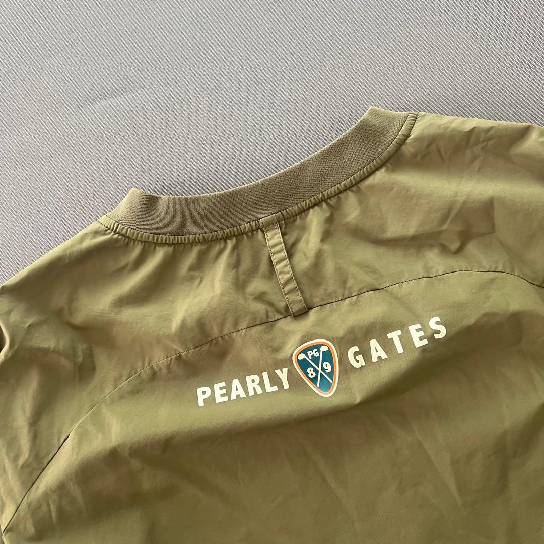 PEARLY GATES パーリーゲイツ　スニード　プルオーバー　カーキ　2 L