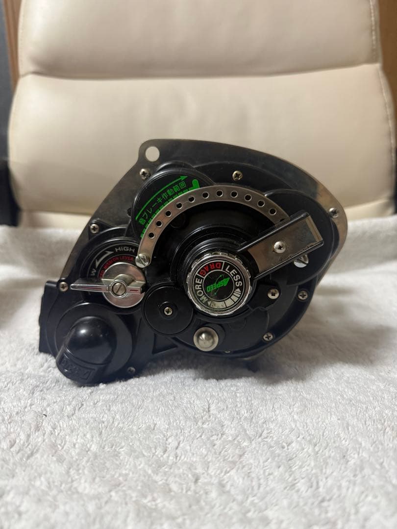 ミヤエポック 800 DX 4SPEED 電動リール 船釣り 12V 中古品