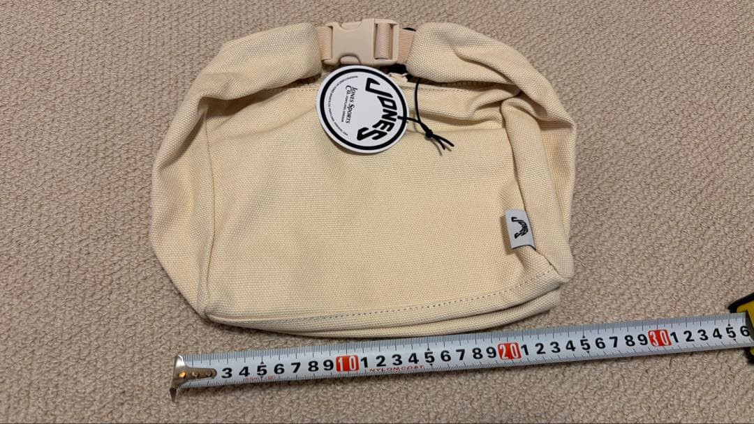 Jonesゴルフカートバッグ　Jones社での刺繍付　ホワイト