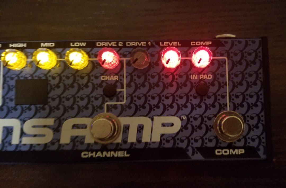 Tech21 BASS FLY RIG V2 Sansamp ソフトケース付属