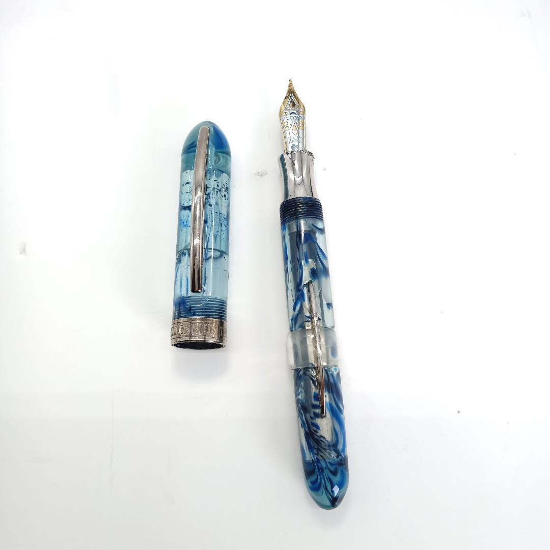 VISCONTI MILLENNIUM TFREE 万年筆 オペラ ブルー