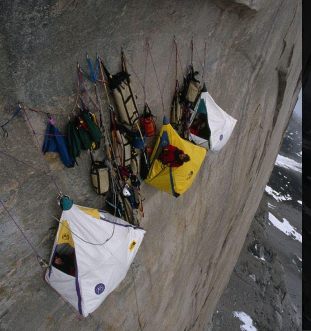 ロッククライミング吊り下げテント二人用カナダ、ブラックダイヤモンド製新品未使用