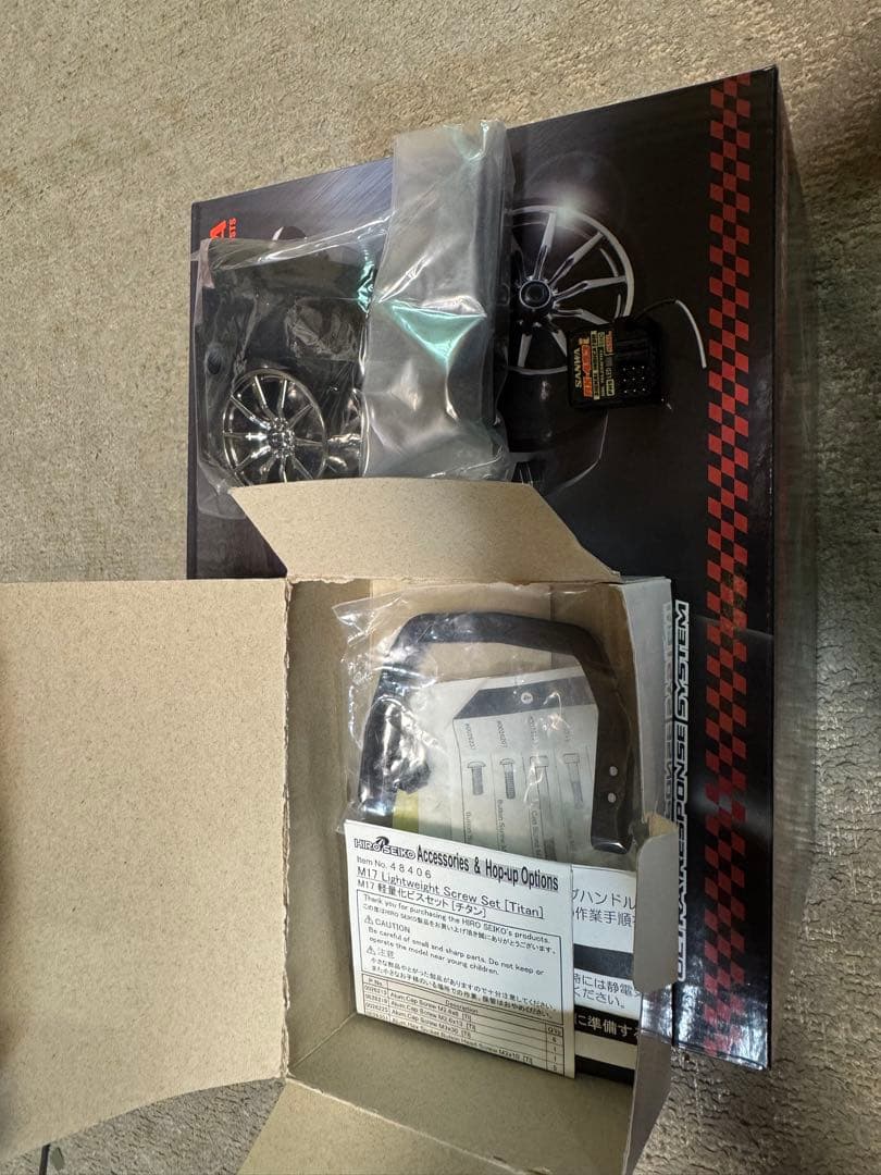 SANWA プロポ　M17 RX-493i