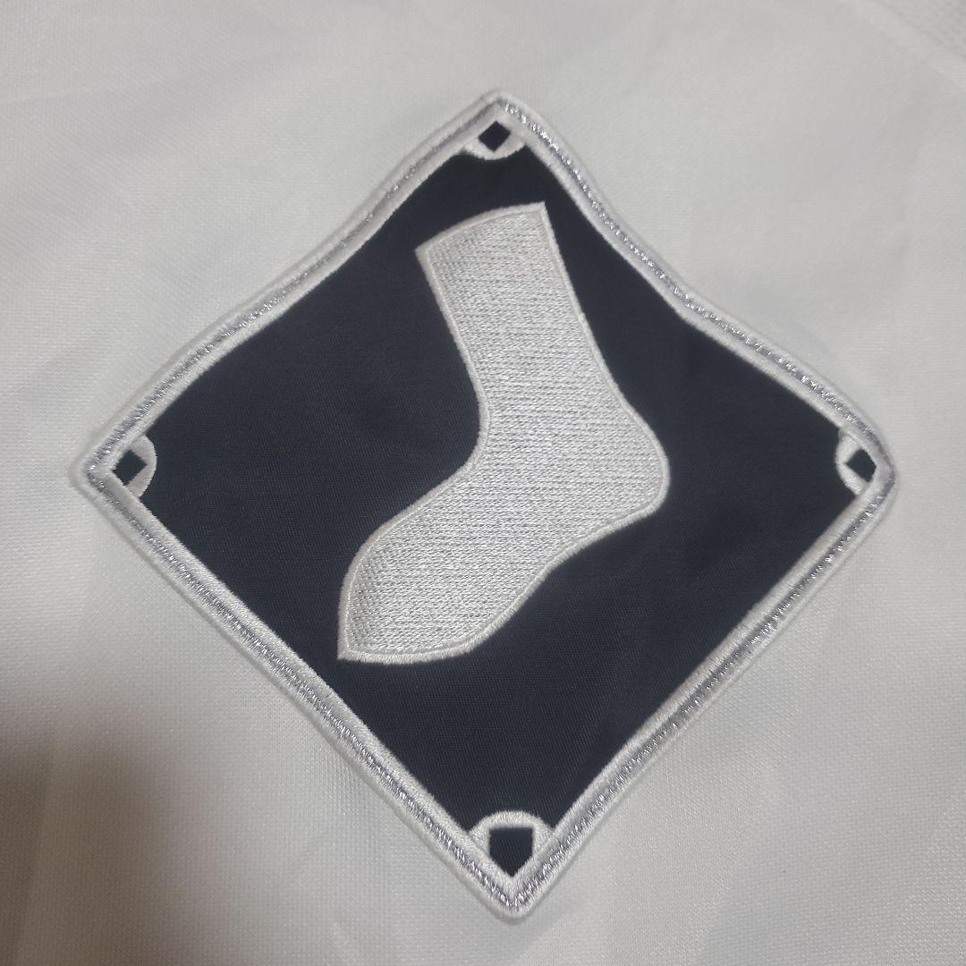 NIKE　ホワイトソックス　ゲームシャツ　希少ロゴ　メンズXLサイズ