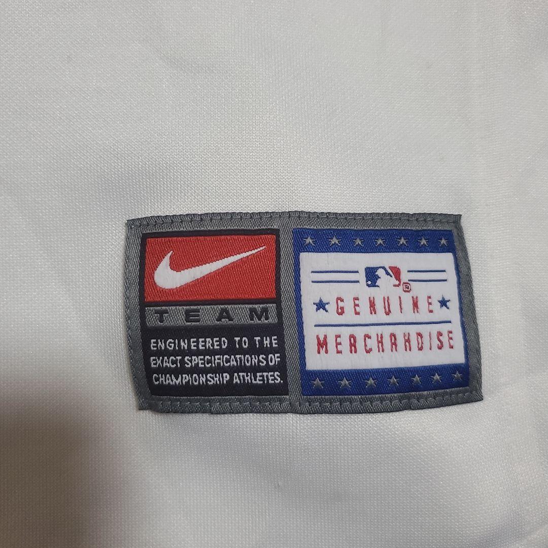 NIKE　ホワイトソックス　ゲームシャツ　希少ロゴ　メンズXLサイズ