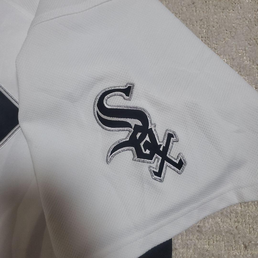 NIKE　ホワイトソックス　ゲームシャツ　希少ロゴ　メンズXLサイズ