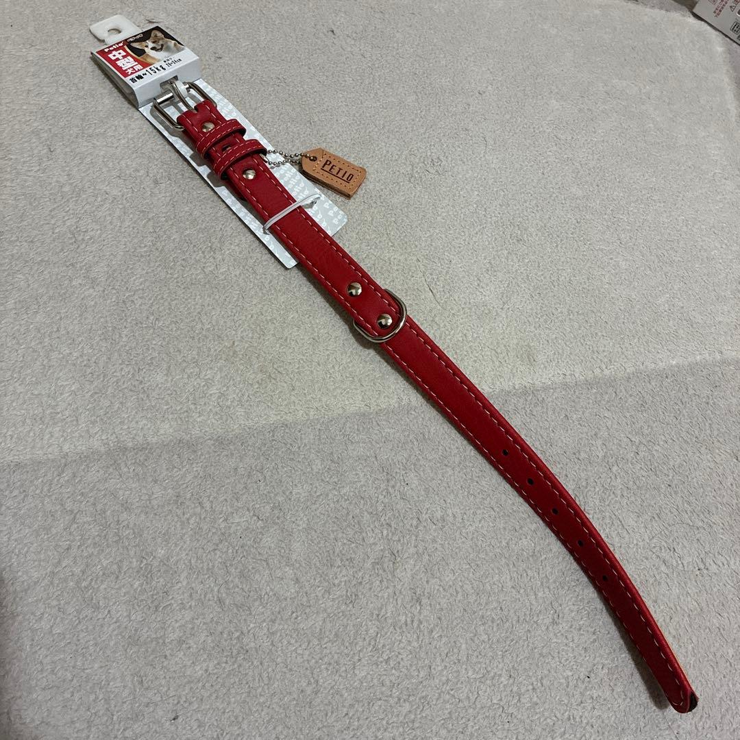 【ペティオ】ペット用　犬　中型犬首輪　7点　新品