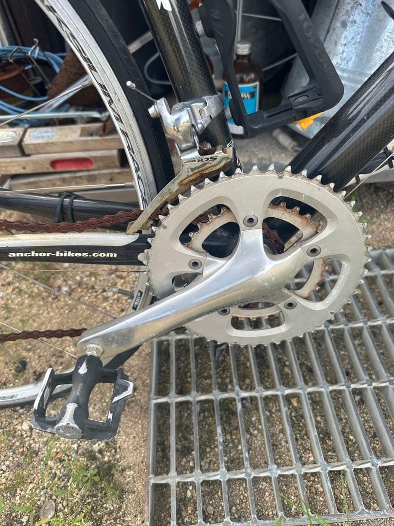 引き取り限定！ANCHOR RFX8 ロードバイク ブラック